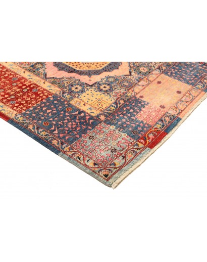 Tappeto Mamlouk Pakistan marrone grigio 200x299