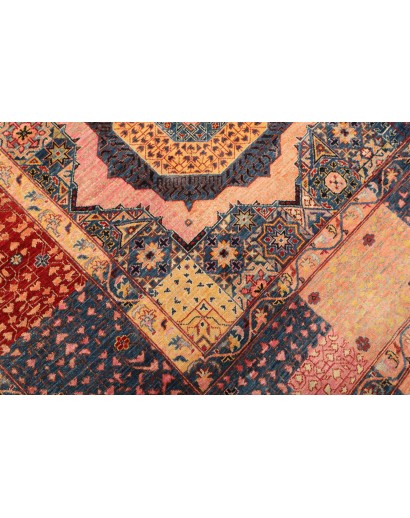 Tappeto Mamlouk Pakistan marrone grigio 200x299
