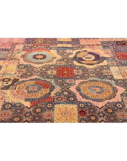 Tappeto Mamlouk Pakistan marrone grigio 200x299