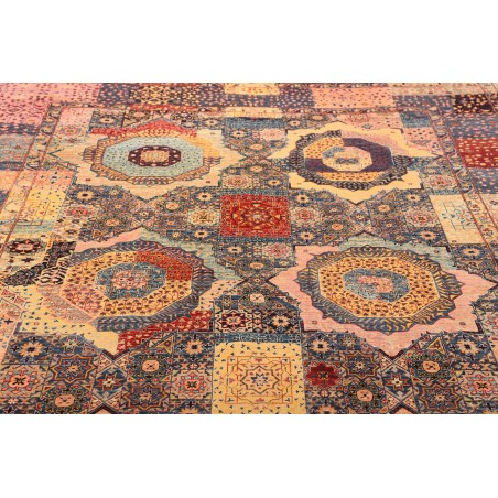 Tappeto Mamlouk Pakistan marrone grigio 200x299