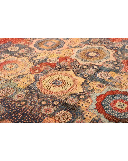 Tappeto Mamlouk Pakistan marrone grigio 248x305