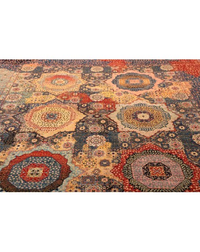 Tappeto Mamlouk Pakistan marrone grigio 248x305