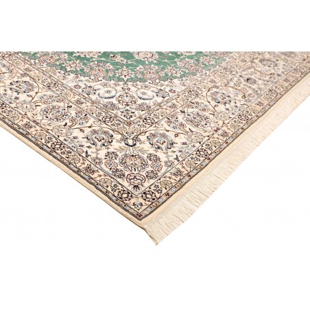 Tappeto Nain 9La Persia bianco azzurro 252x350