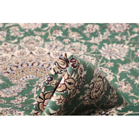 Tappeto Nain 9La Persia bianco azzurro 252x350