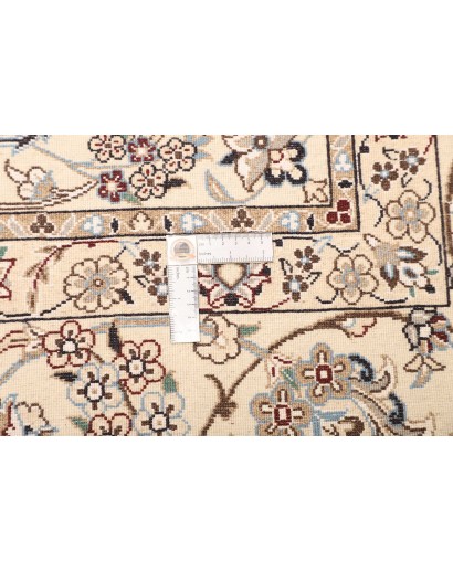 Tappeto Nain 9La Persia bianco azzurro 252x350