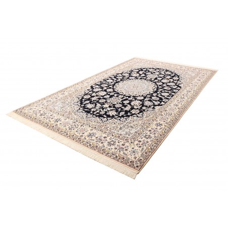 Tappeto Nain 9La Persia bianco grigio 200x312