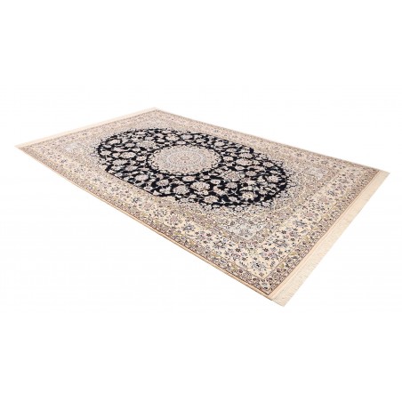 Tappeto Nain 9La Persia bianco grigio 200x312