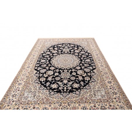 Tappeto Nain 9La Persia bianco grigio 200x312