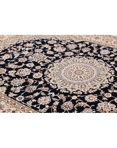 Tappeto Nain 9La Persia bianco grigio 200x312