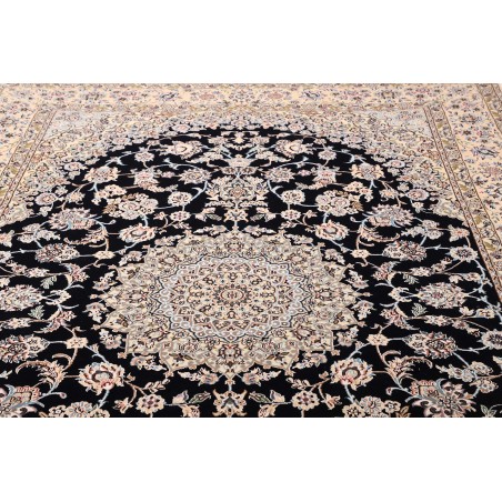 Tappeto Nain 9La Persia bianco grigio 200x312