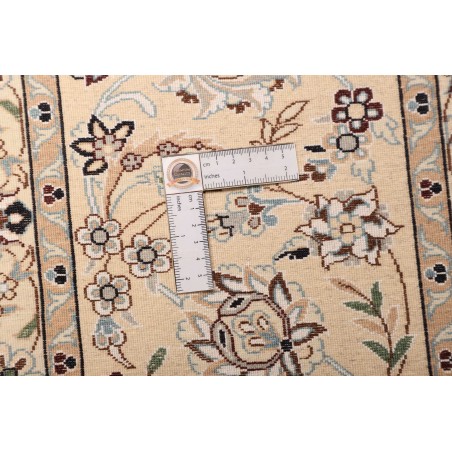 Tappeto Nain 9La Persia bianco grigio 200x312