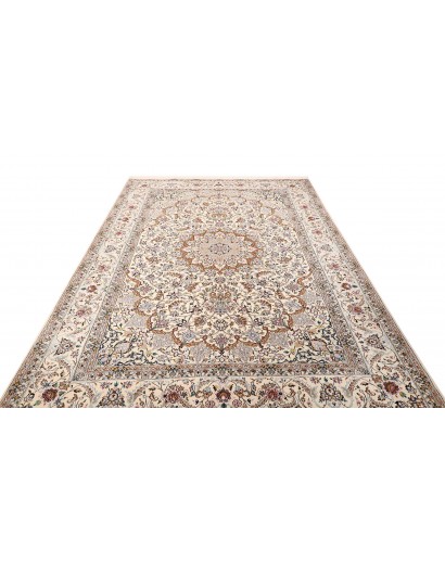 Tappeto Nain 9La Persia bianco azzurro 206x303