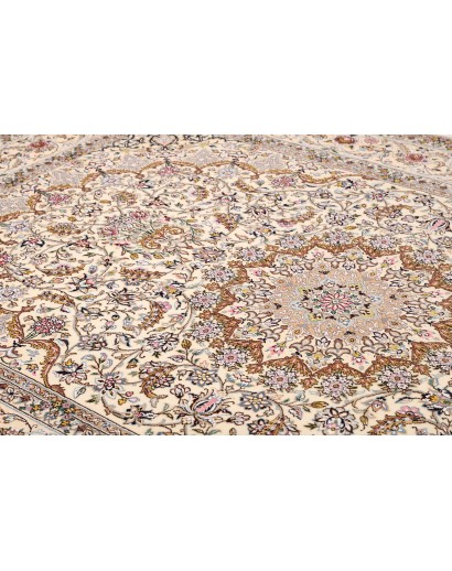 Tappeto Nain 9La Persia bianco azzurro 206x303