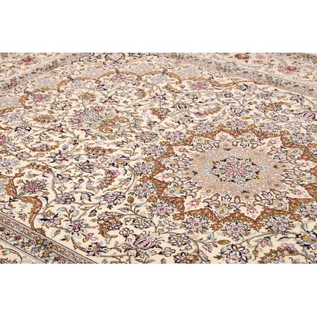 Tappeto Nain 9La Persia bianco azzurro 206x303