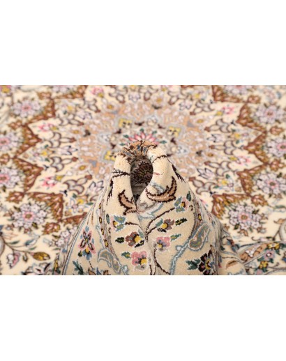 Tappeto Nain 9La Persia bianco azzurro 206x303