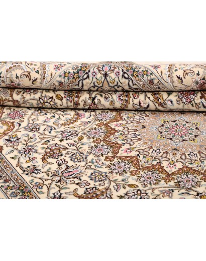 Tappeto Nain 9La Persia bianco azzurro 206x303