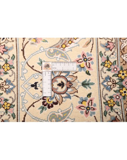 Tappeto Nain 9La Persia bianco azzurro 206x303