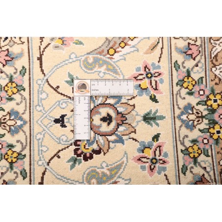 Tappeto Nain 9La Persia bianco azzurro 206x303