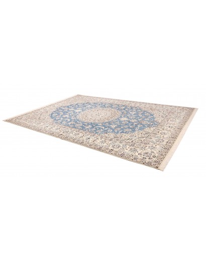 Tappeto Nain 9La Persia bianco grigio 253x347