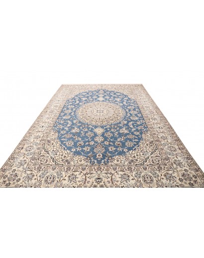Tappeto Nain 9La Persia bianco grigio 253x347