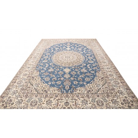 Tappeto Nain 9La Persia bianco grigio 253x347
