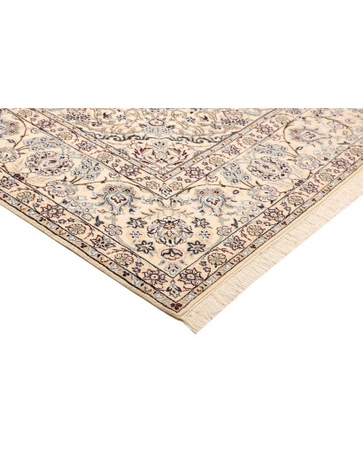 Tappeto Nain 9La Persia bianco grigio 253x347