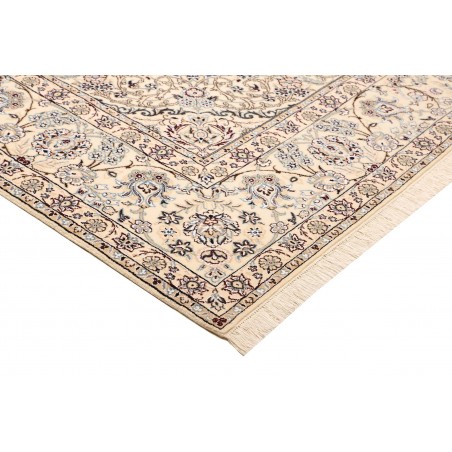 Tappeto Nain 9La Persia bianco grigio 253x347