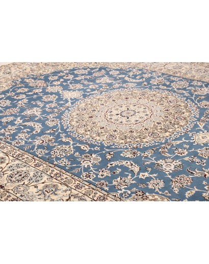 Tappeto Nain 9La Persia bianco grigio 253x347