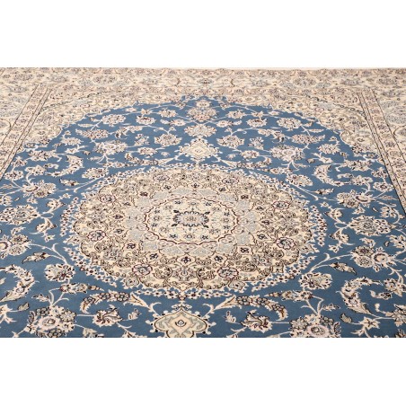 Tappeto Nain 9La Persia bianco grigio 253x347
