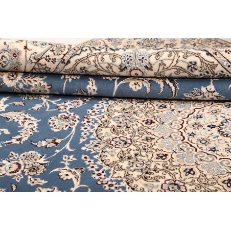 Tappeto Nain 9La Persia bianco grigio 253x347