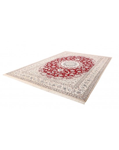 Tappeto Nain 9La Persia bianco grigio 250x352