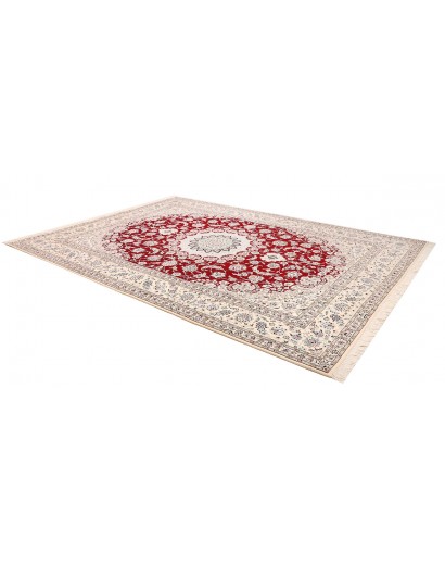 Tappeto Nain 9La Persia bianco grigio 250x352