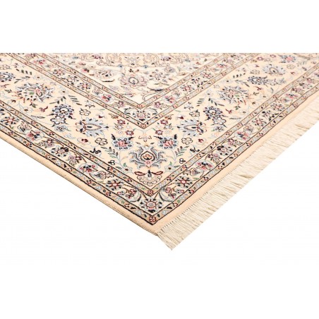 Tappeto Nain 9La Persia bianco grigio 250x352