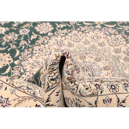 Tappeto Nain 9La Persia bianco azzurro 251x253