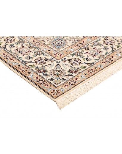 Tappeto Nain 9La Persia bianco blu 203x257