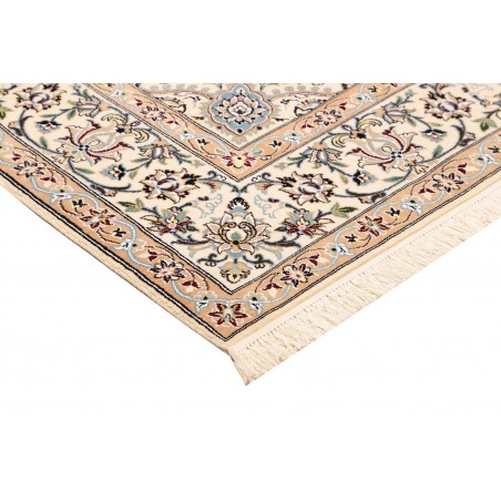 Tappeto Nain 9La Persia bianco blu 203x257