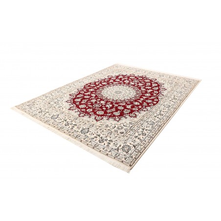 Tappeto Nain 9La Persia bianco grigio 207x262