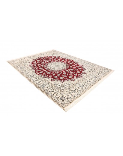 Tappeto Nain 9La Persia bianco grigio 207x262