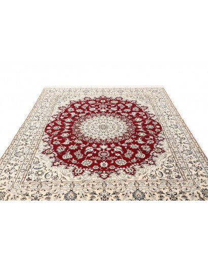 Tappeto Nain 9La Persia bianco grigio 207x262