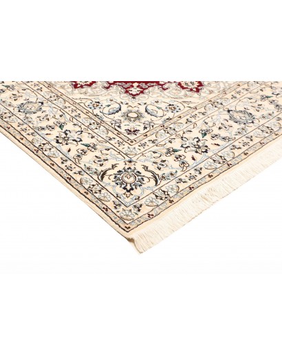 Tappeto Nain 9La Persia bianco grigio 207x262