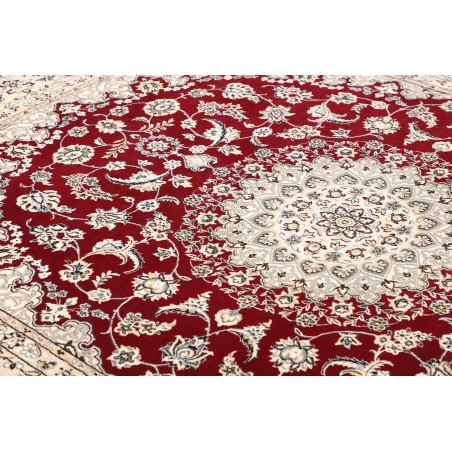 Tappeto Nain 9La Persia bianco grigio 207x262