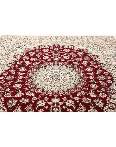 Tappeto Nain 9La Persia bianco grigio 207x262