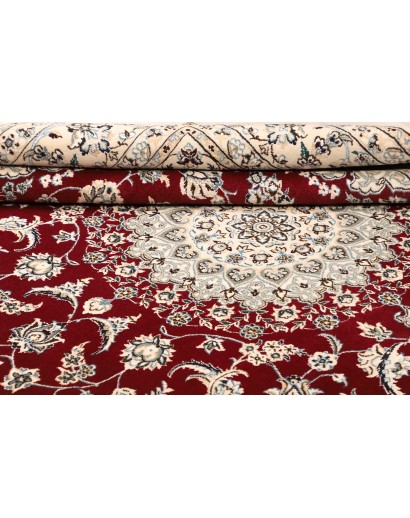 Tappeto Nain 9La Persia bianco grigio 207x262