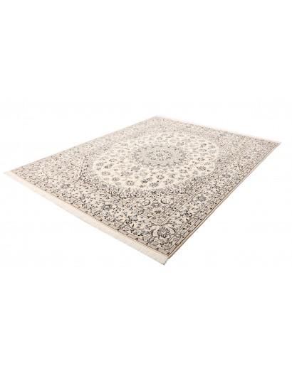 Tappeto Nain 9La Persia bianco grigio 206x257