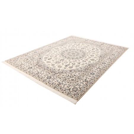 Tappeto Nain 9La Persia bianco grigio 206x257