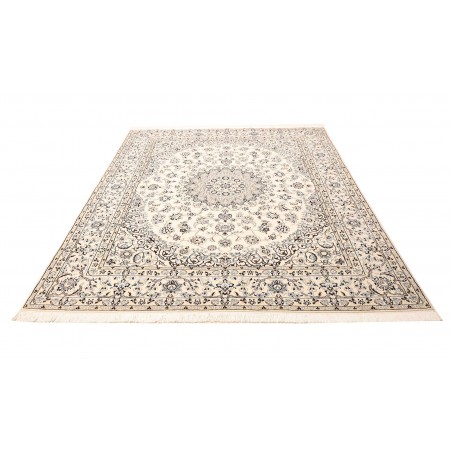 Tappeto Nain 9La Persia bianco grigio 206x257