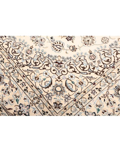 Tappeto Nain 9La Persia bianco grigio 206x257