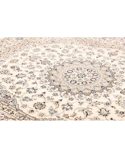 Tappeto Nain 9La Persia bianco grigio 206x257