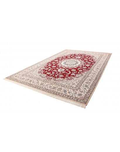 Tappeto Nain 9La Persia bianco grigio 250x358