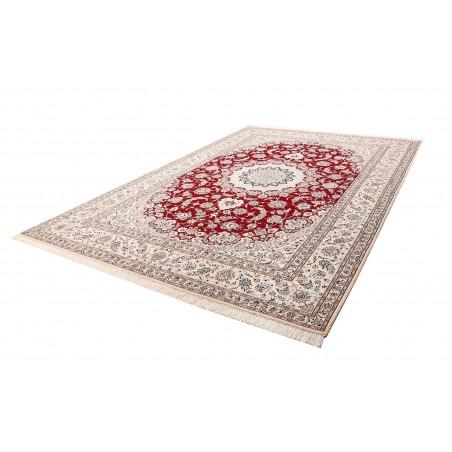 Tappeto Nain 9La Persia bianco grigio 250x358